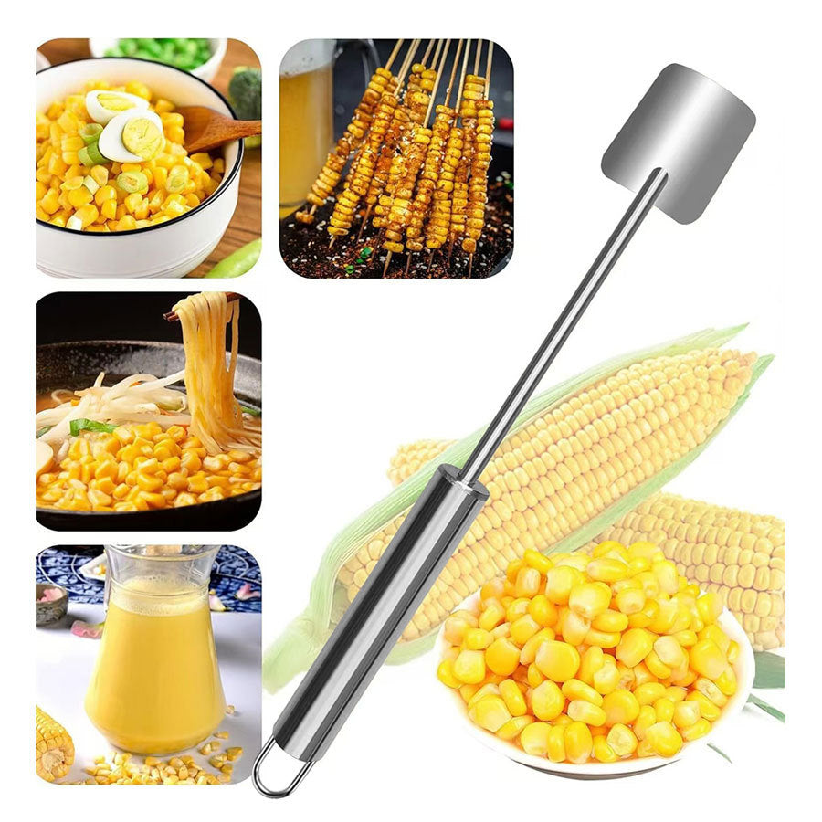 Stainless Steel Household Kitchen Multi-functional Corn Shovel