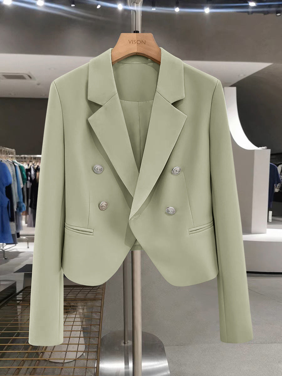 French Style Short Suit Coat Female Young